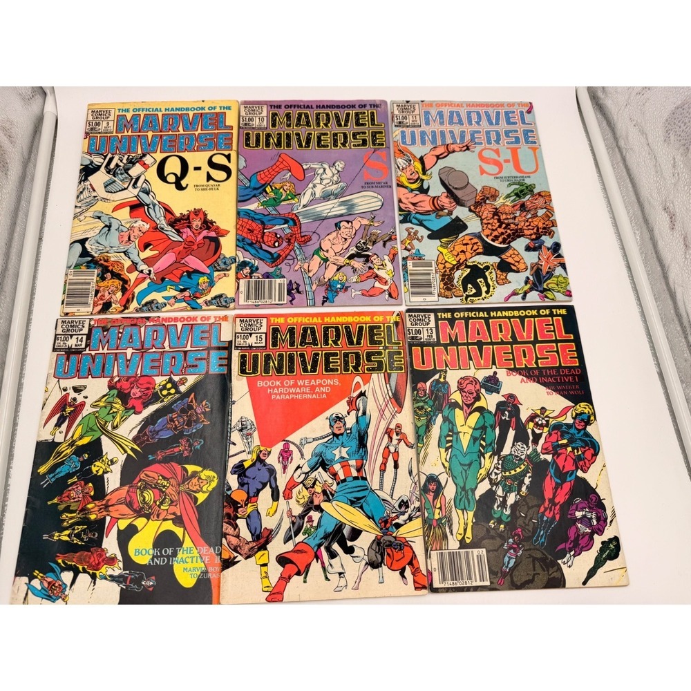 Marvel Comics Lot 13 Issues X-Men Secret Wars Hercules Handbook Heroes for Hire